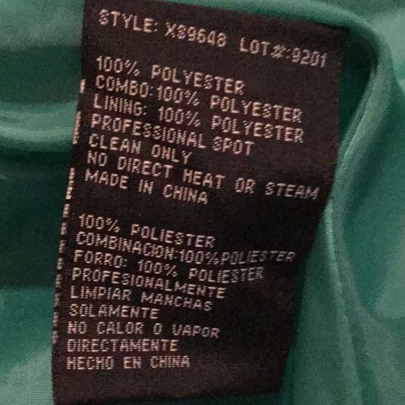 Xscape Green Embellished Halter Mermaid Go… - Picture 9 of 9